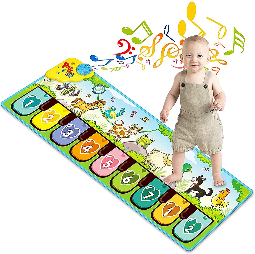 Buy PATPAT® Kids' Piano Mat, Musical Mat Piano Keyboard Play Mat Floor