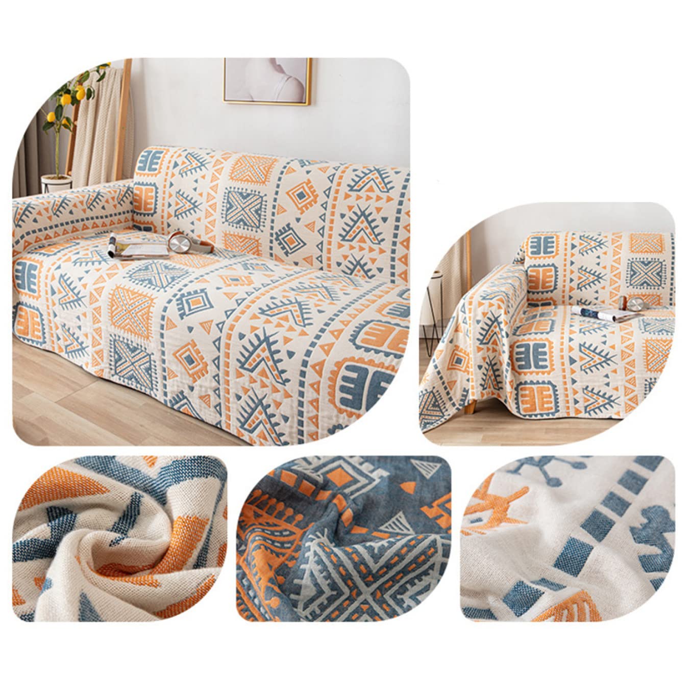 Amazon｜DB3NK マルチカバー約200*230cm ソファーカバーキルト 水洗い