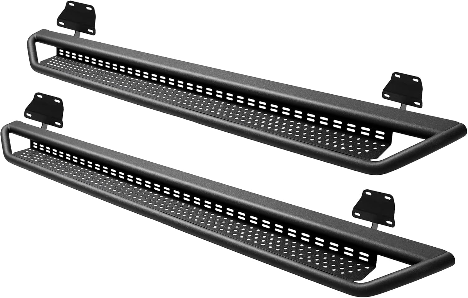 Running Boards Fit for 2015-2025 Ford F150 Super Cab/Extended Cab, Fit for F250 F350 2017-2025 Super Cab (NOT fit F150 Lobo) Heavy Duty Drop Side Steps 5'' Nerf Bar with Textured Non-Slip