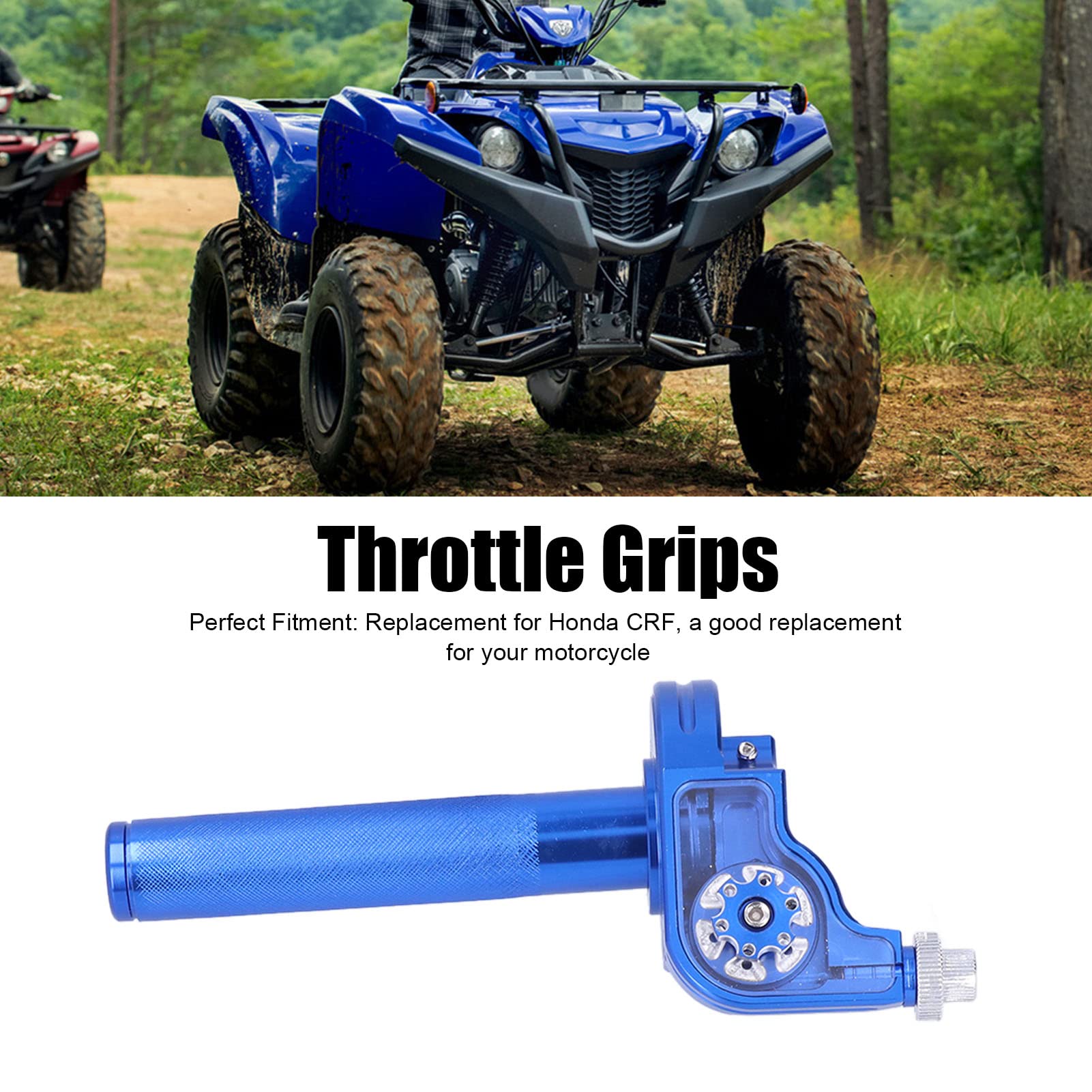 7/8 Inch 22mm Gashendel Handgrepen Draai Met Kabel ATV Quad Pit Dirt Bike 50cc Naar190cc
