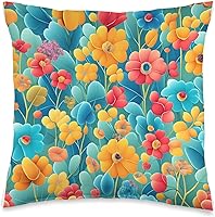 Vista 1 de Almohada para descansar, decorativa Almohada de tiro 16x16, multicolor