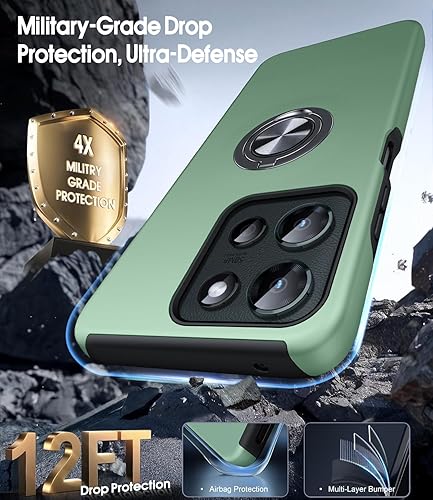 Miniatura 10 de JAME Funda protectora para Moto G Stylus 5G 2021, funda protectora para Moto G Stylus 5G 2021 con soporte, funda delgada y suave a prueba de golpes