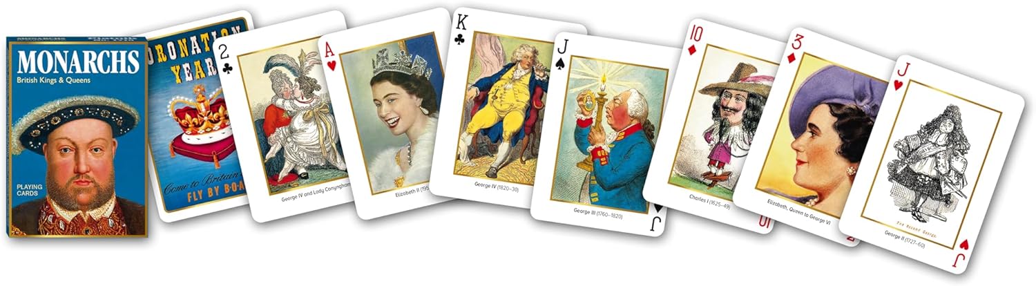Piatnik Monarchs Card Game 54 Sheets