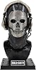 Call of Duty Ghost Bust Statue - 8 Bust Statue Includes Mask, Decorative Headphones, Weighted Display Stand