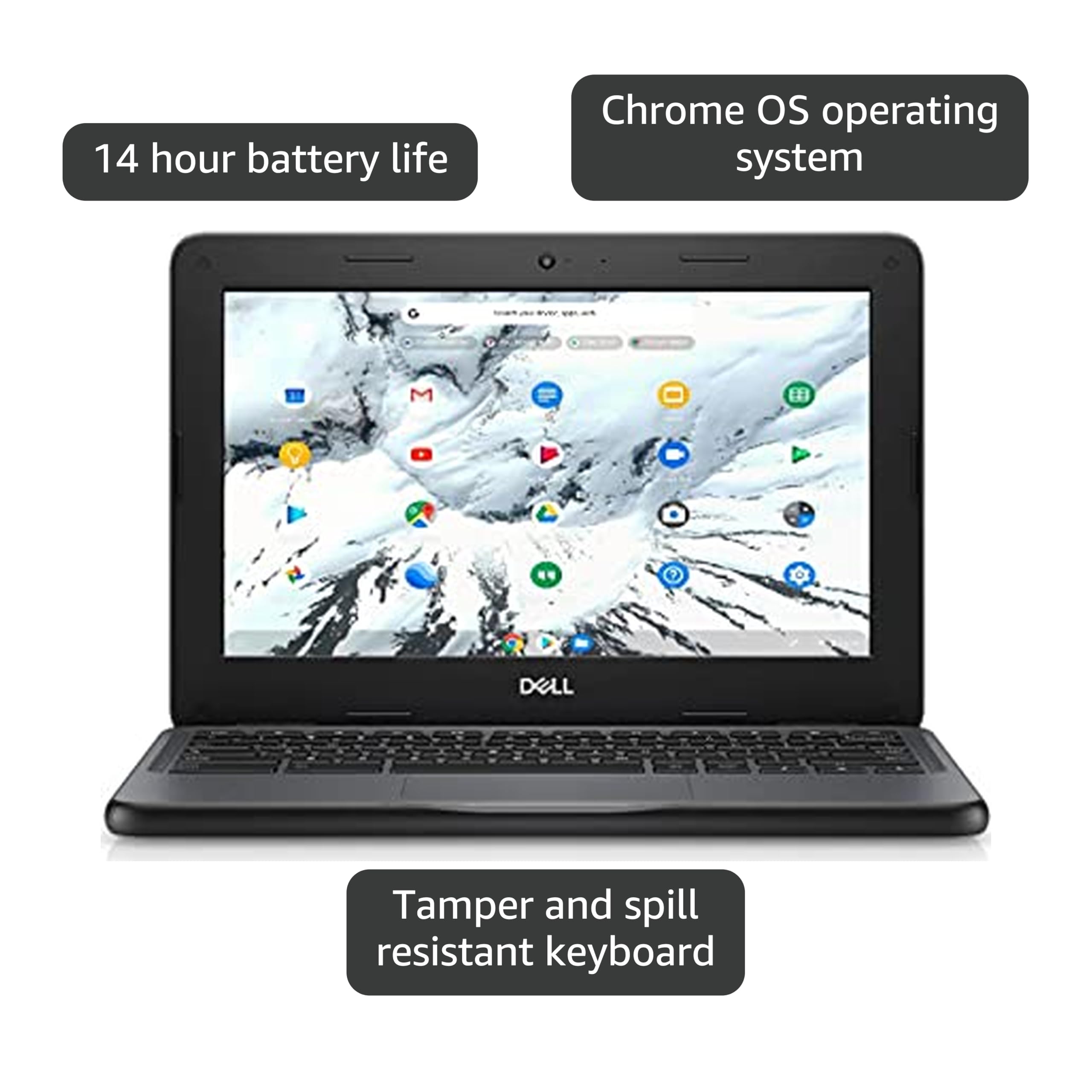 Amazon.com: Dell Chromebook 11 3000 3100 11.6