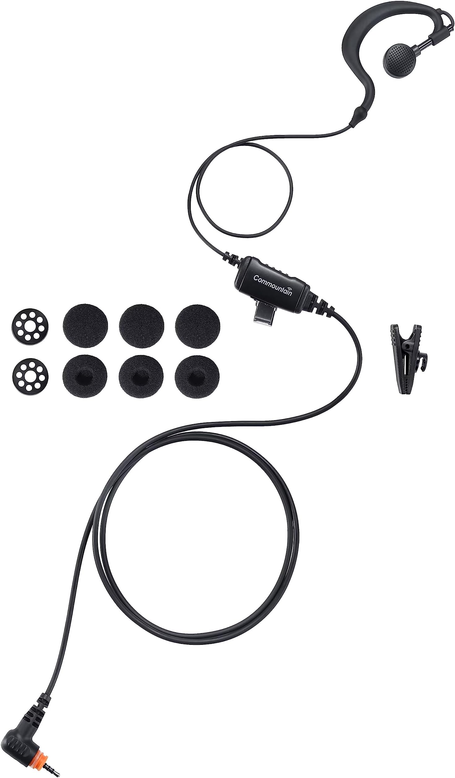 commountain SL300 SL3500e Earpiece with Mic Compatible for