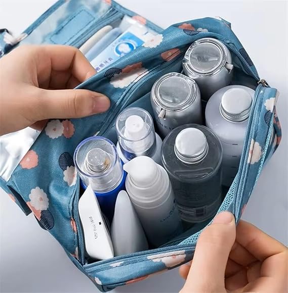 Ecoform Waterproof Organizer Strap Travel Cosmetic Makeup Bag Mint