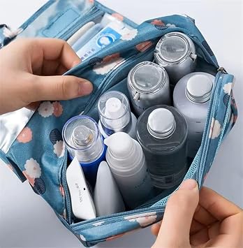 Ecoform Waterproof Organizer Strap Travel Cosmetic Makeup Bag Mint