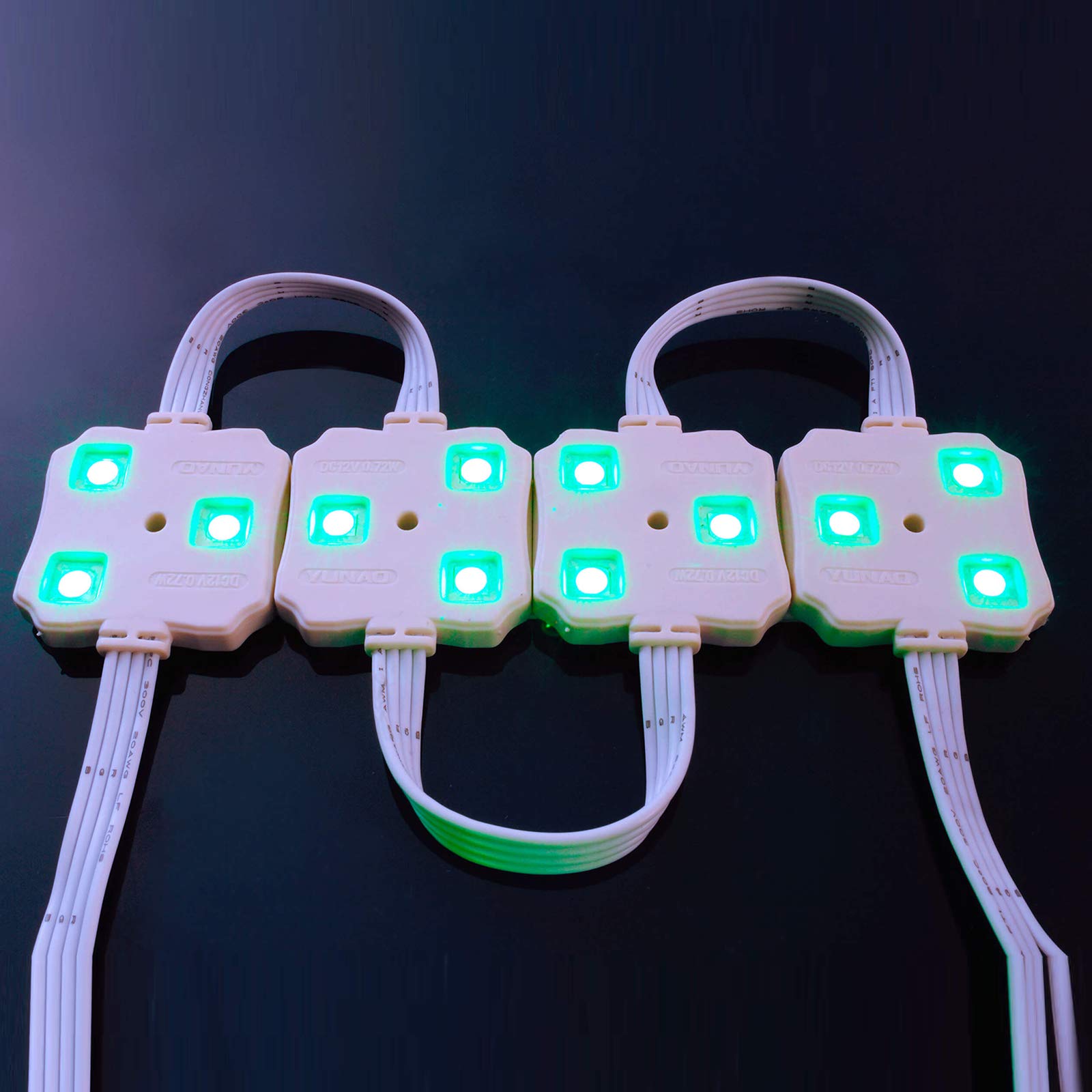 Módulo LED RGB 14 W retroiluminación señales tablas cromoterapia 12 V IP65 20 unidades