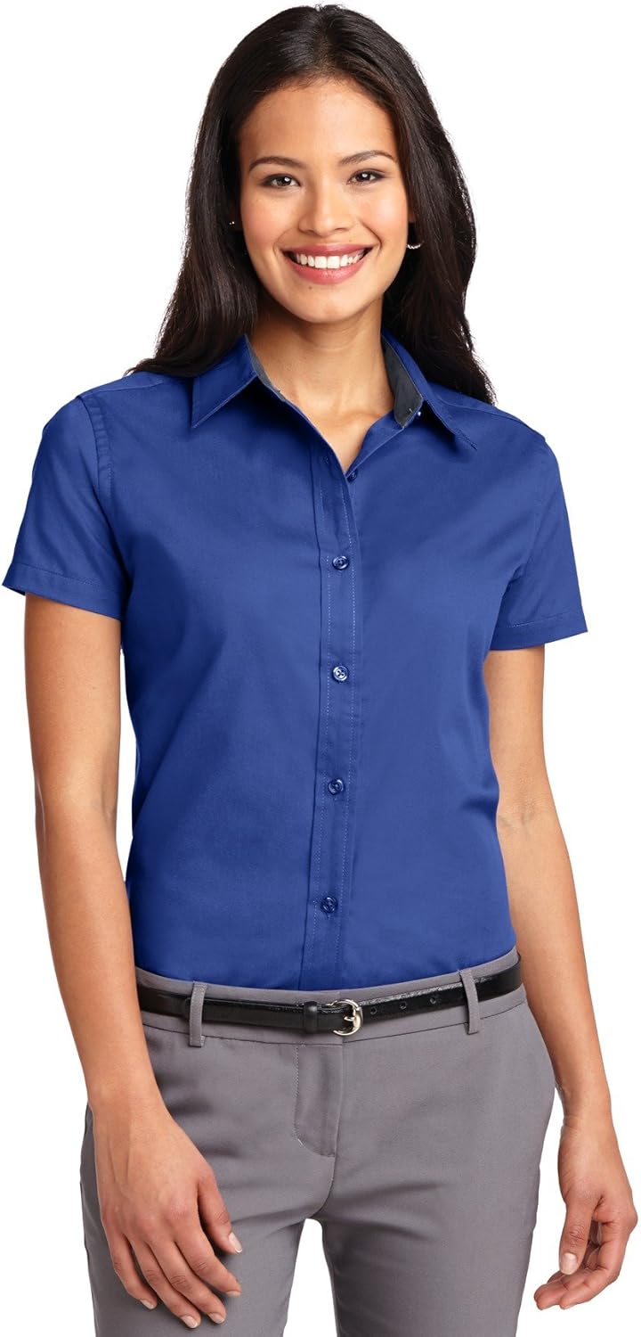 Port Authority Ladies Short Sleeve Easy Care Shirt