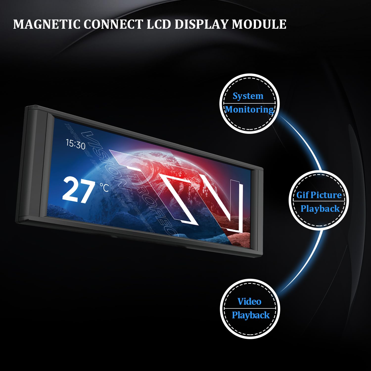 照明付きディスプレイ Amazon.co.jp: Thermalright Trofeo Vision LCD ブラックエディション