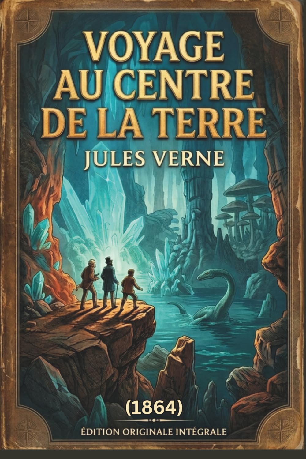 Voyage au centre de la Terre (1864) illusté: Édition Originale Intégrale Annotée - Illustrée avec Gravures d'Époque