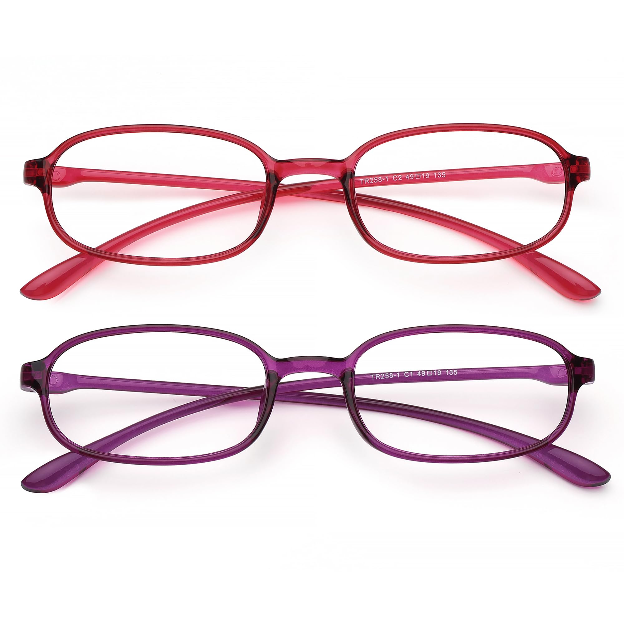Photo 1 of AQWANO 2 Pack Blue Light Blocking Reading Glasses +1.5