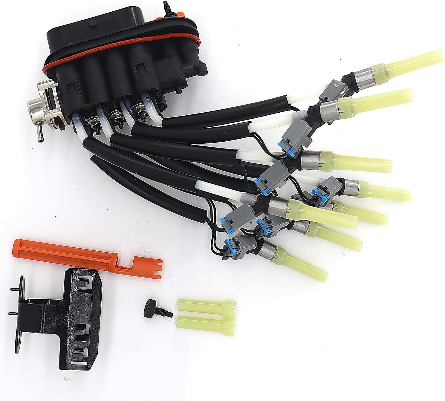 Amazon.com: FJ504 Spider Fuel Injector With Bracket Compatible with GMC ...