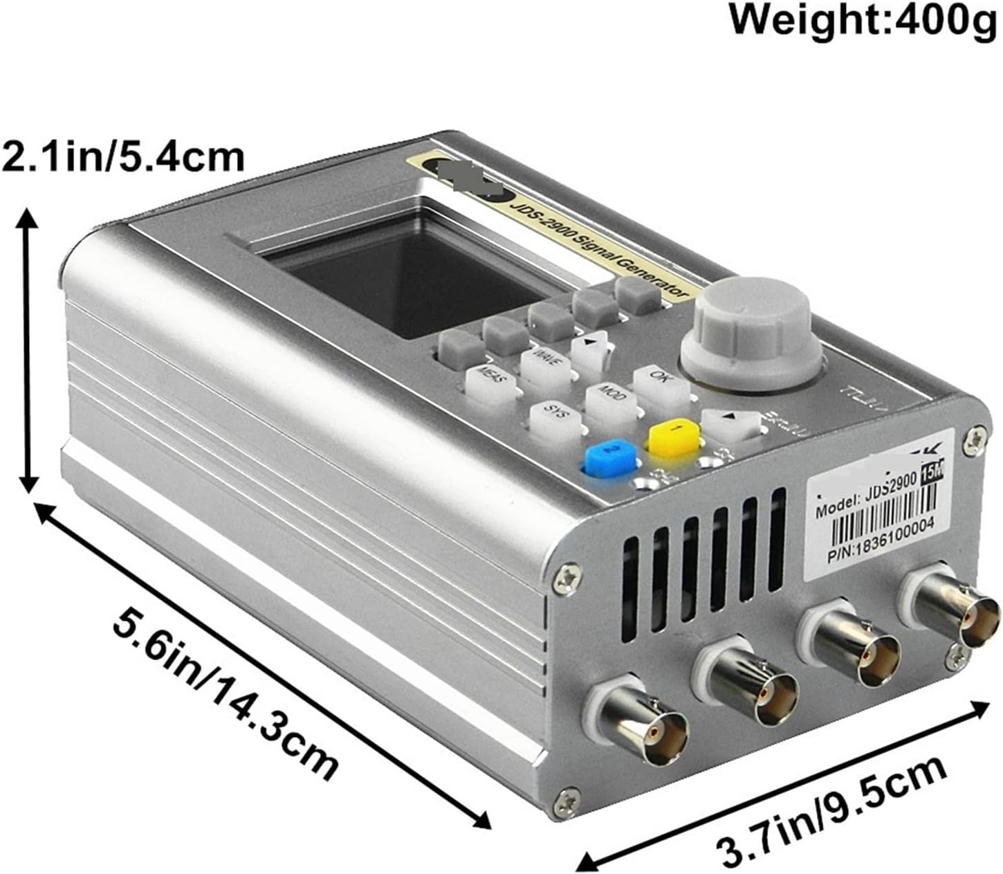Digital Tester 15MHzz DDS Function Signal Generator CNC Dual-Channel Frequency Counter Arbitrary Waveform Generator