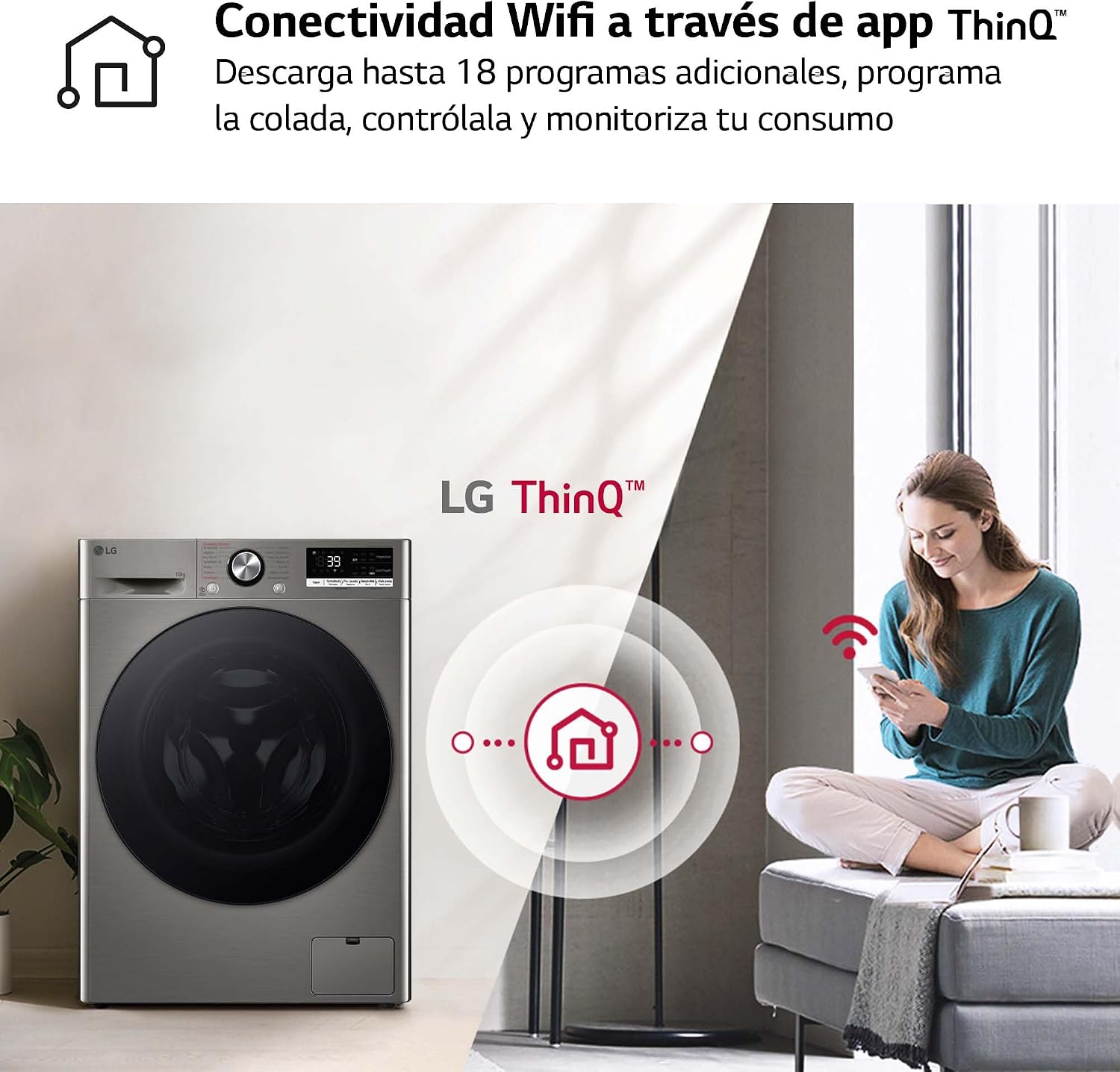 LG F4WR7010AGS Smart Washing Machine User Manual