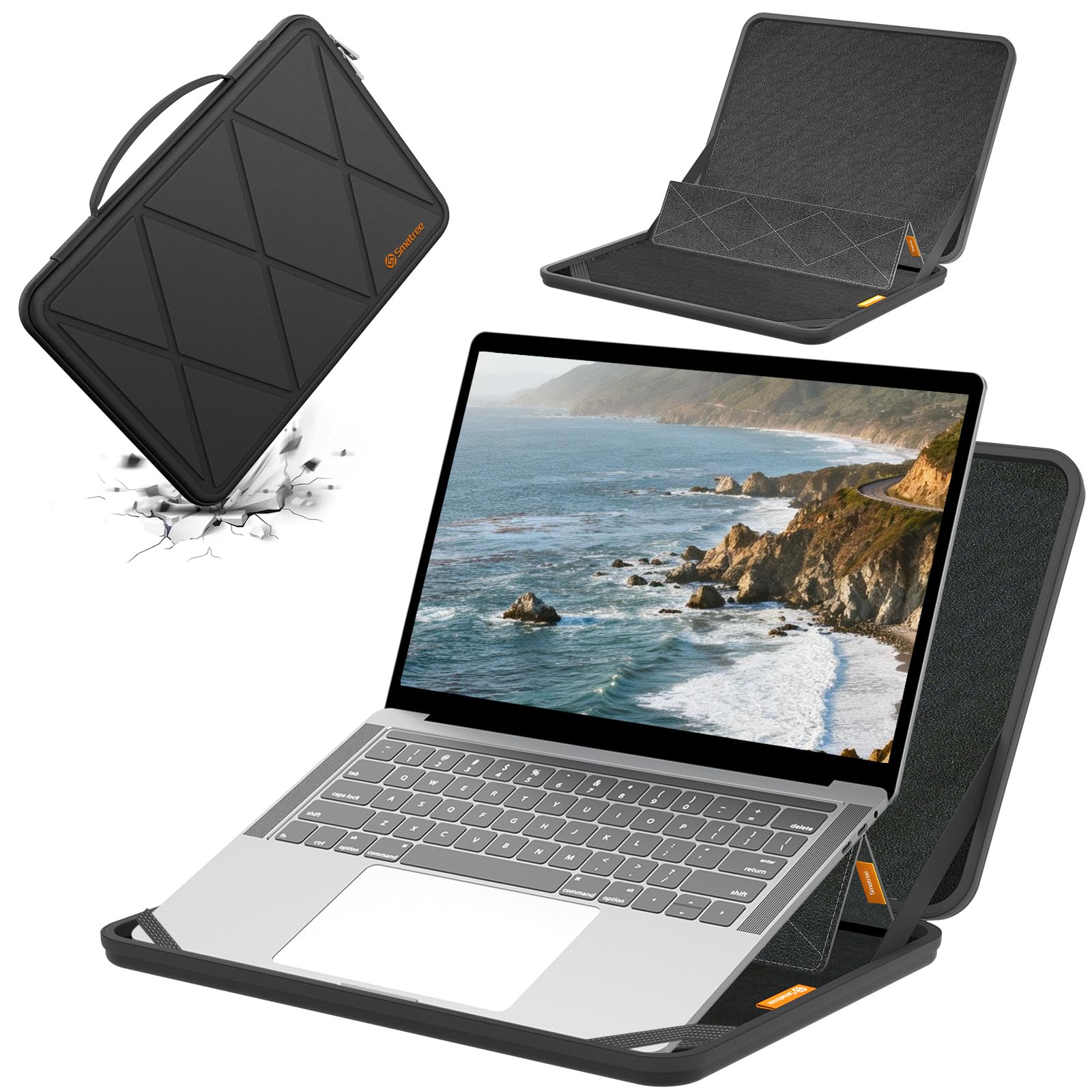 Smatree MS52T Protección rígida 14 pulgadas Funda para portátil compatible con Samsung Galaxy Book5/4/3 Pro/Book4 Edge, Lenovo ThinkBook 14/IdeaPad, DELL Inspiron 14/Latitude 5455, ASUS TUF Gaming A14