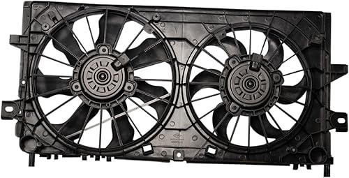 Miniatura 4 de Conjunto de ventilador de refrigeración dual compatible con Buick LaCrosse 2008-2009 Chevrolet Impala 2006-2013 2014-2016 Impala Limited 2006-2007