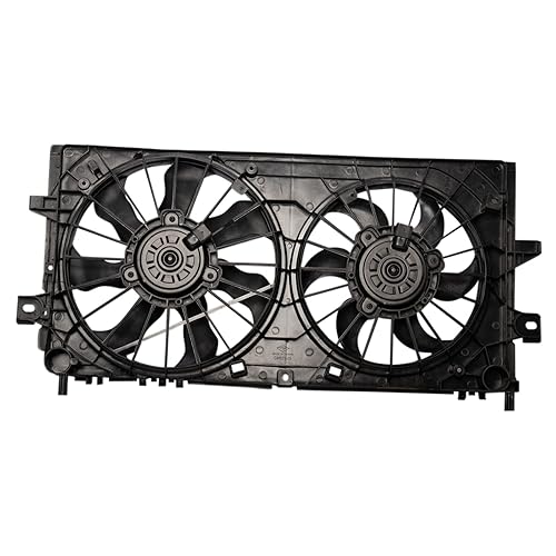 Vista 73 de TRQ Conjunto de ventilador de refrigeración dual compatible con Infiniti EX35 2009 FX35 FX50 2007-2008 G35 2008-2013 G37 2012-2013 M35h 2014-2015