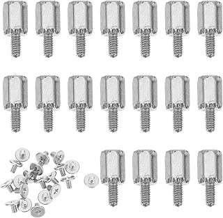 Abaodam 60 PCS motherboard screws M screws M standoffs computer stand computer holder SSD Standoff Mounting laptop holder for lap m.2 SSD Screw kit Computer Supply notebook bracket M2