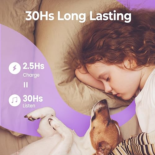 Miniatura 3 de Máquina de sonido de ruido blanco - Máquina de sonido para dormir con luz nocturna, 22 sonidos relajantes - Máquina de ruido portátil 30H para