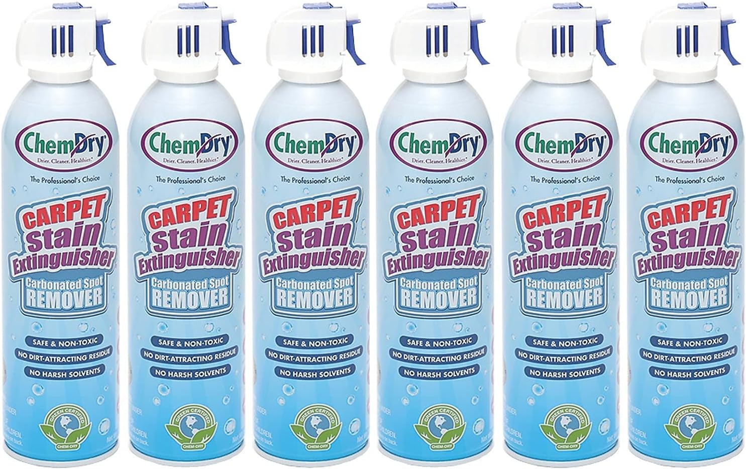 Chem-Dry Carpet Stain Extinguisher - 18 oz. - 6 pack, White