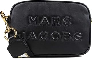 Marc Jacobs Flash Leather Crossbody Bag (Black Gold)