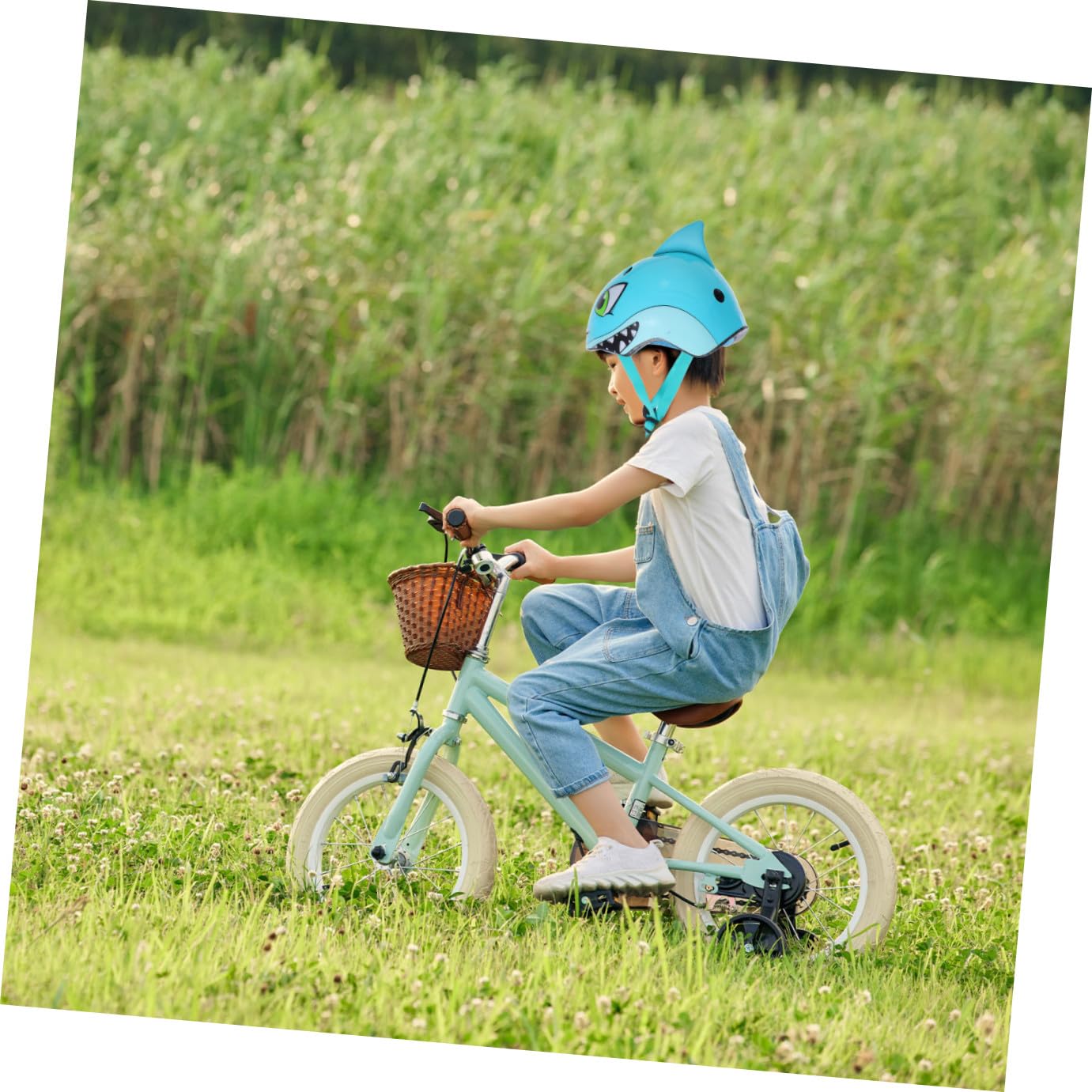 Casco De Bicicleta Casco para Niños Niñas Casco De Bicicleta Niños Montar A Caballo