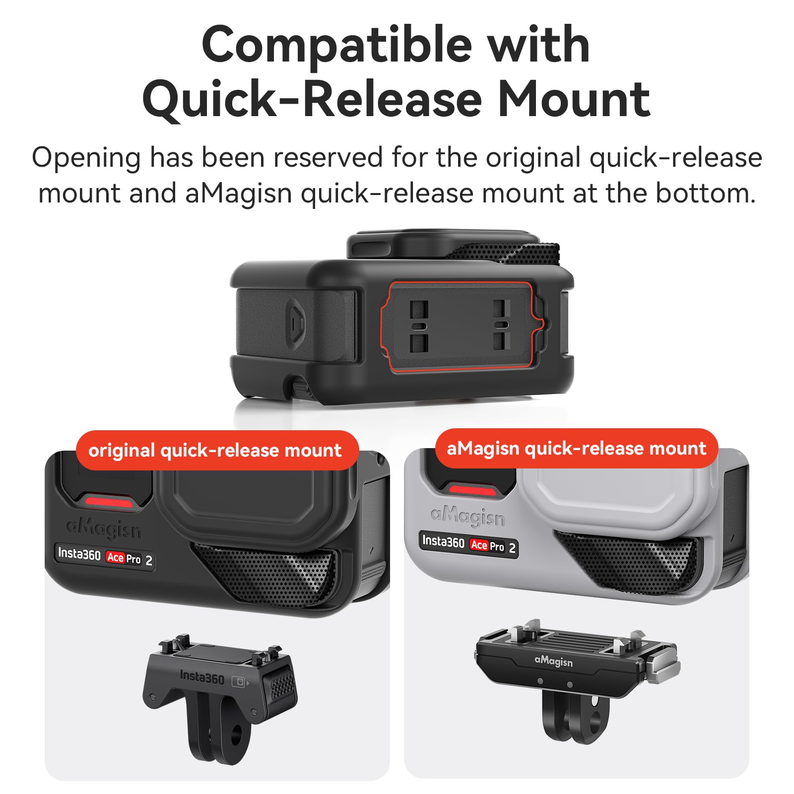 Amazon | 【4点セット】Insta360 Ace Pro2ケース シリコンケース