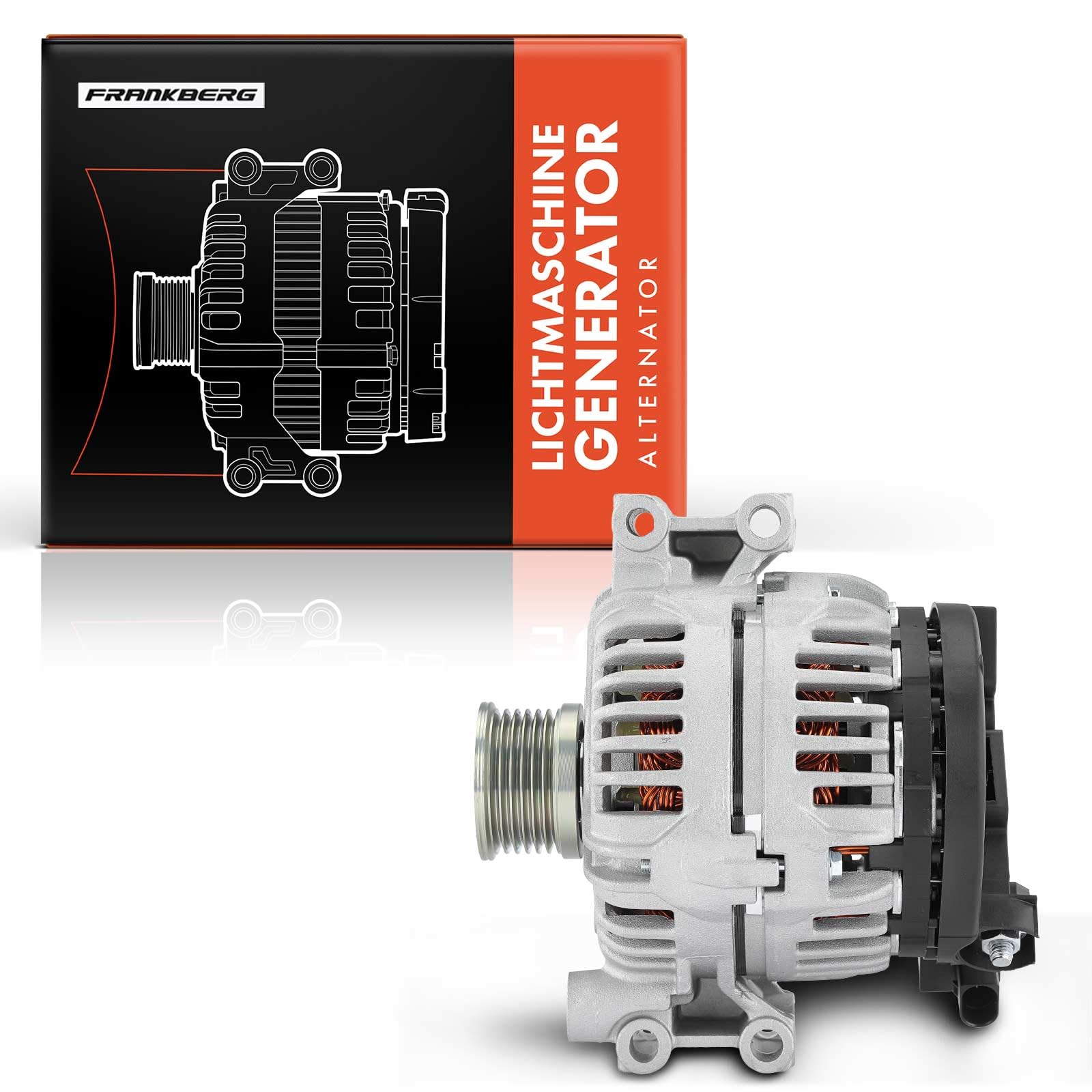 Frankberg Alternatore generatore 12317521489 | 12317521489; Compatibile con: Serie 3 E46, Serie 1 Cabrio E88, Serie 3 Cabrio E46, Serie 3 Coupé E46, Serie 5 E60
