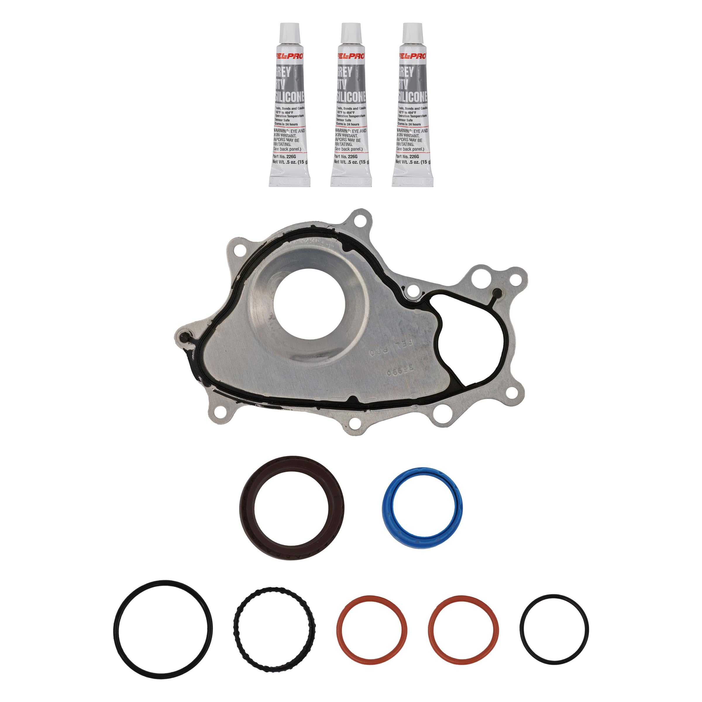 Amazon.com: FEL-PRO TCS 46182 Engine Timing Cover Gasket Set for