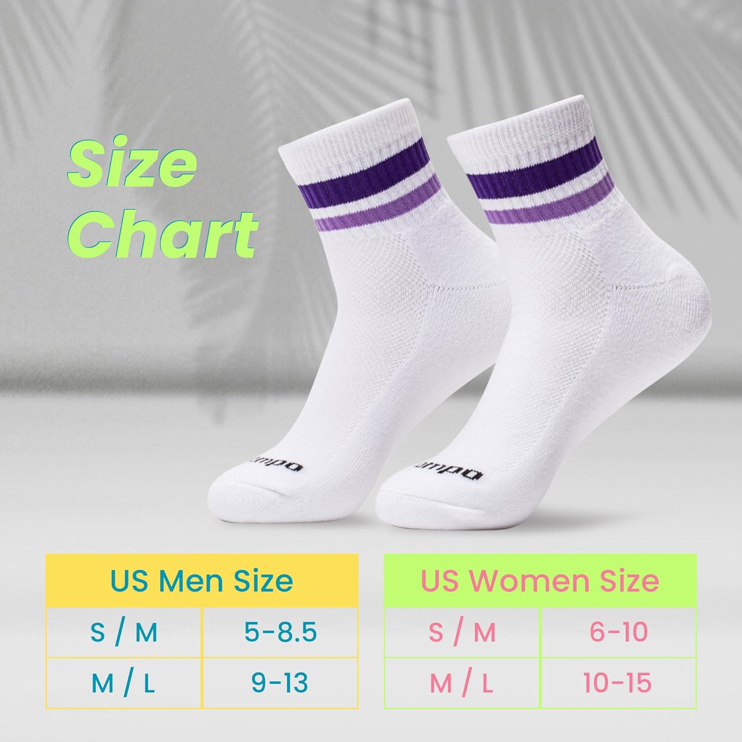 DEL CAMPO Performance Golf Socks – Premium Quarter-Height Socks with Bold Stripes, Cushioned & Breathable (Stripe 3-Pack)
