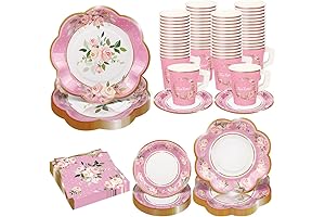 Colorful Floral Tea Party Plates for Every Occasion - Make Your Tea Time Special