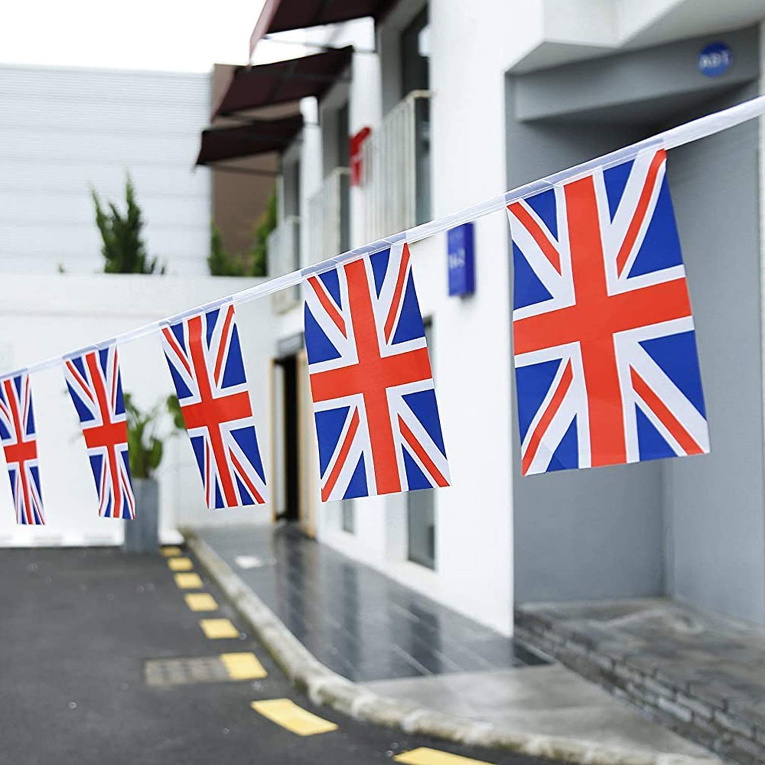 Amosfun Lot de 20 accessoires de décoration pour fête nationale britannique - Motif Londres - Pour décoration de fête nationale britannique
