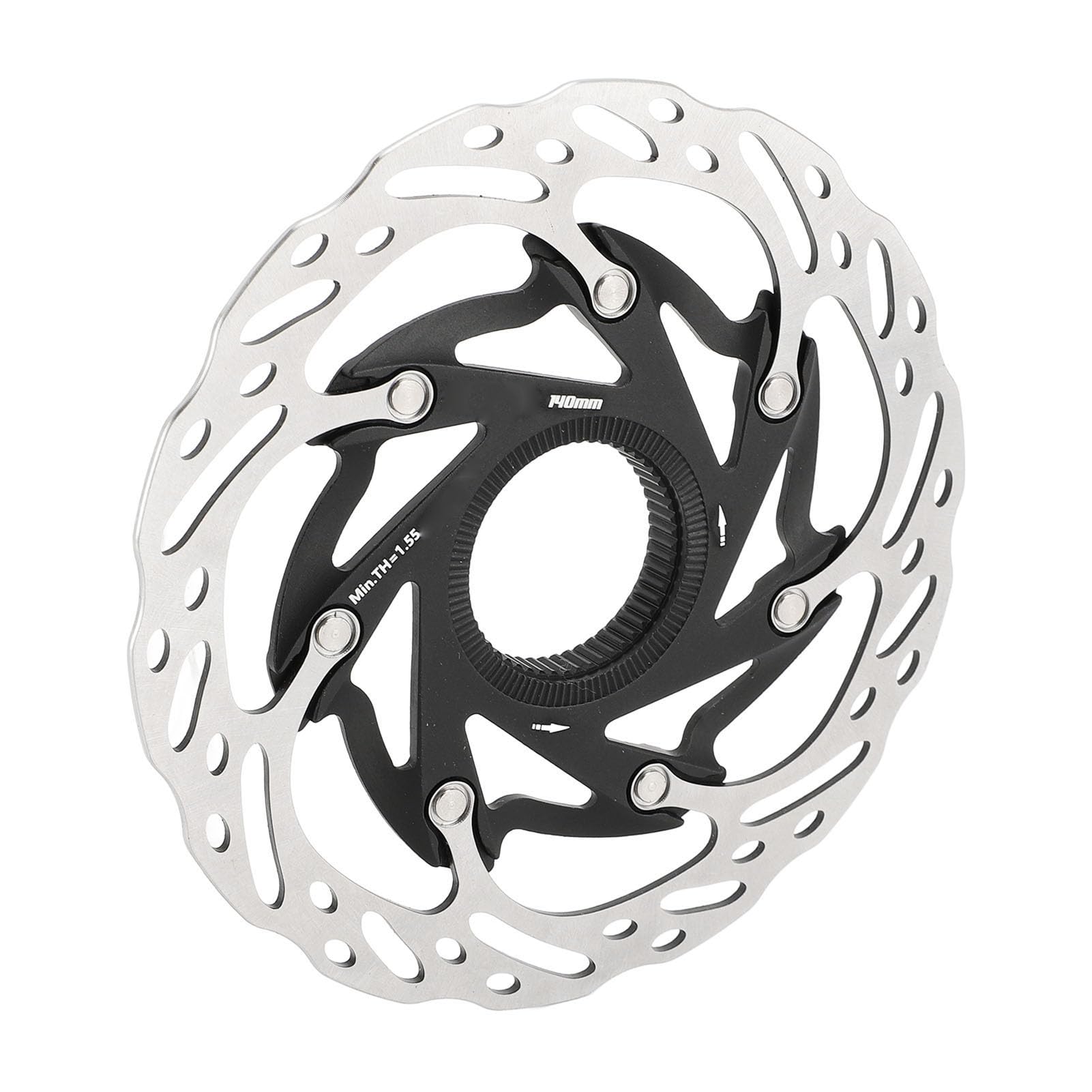 Naroote Disco Freno Bici, Compatibile con Mozzi Centerlock, 140mm
