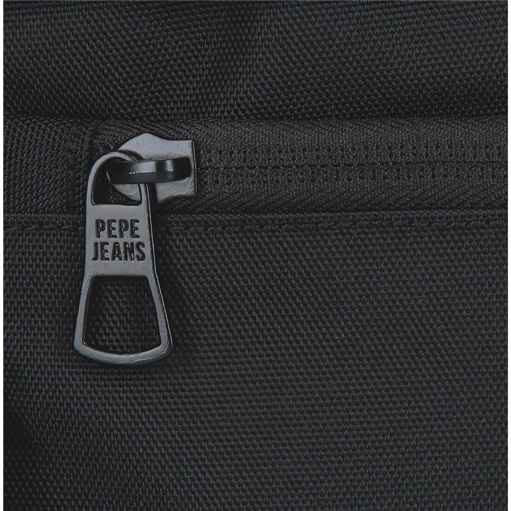 Pepe Jeans Stratford Bandolera Negro 17x22x7,5 cms Poliéster by Joumma Bags