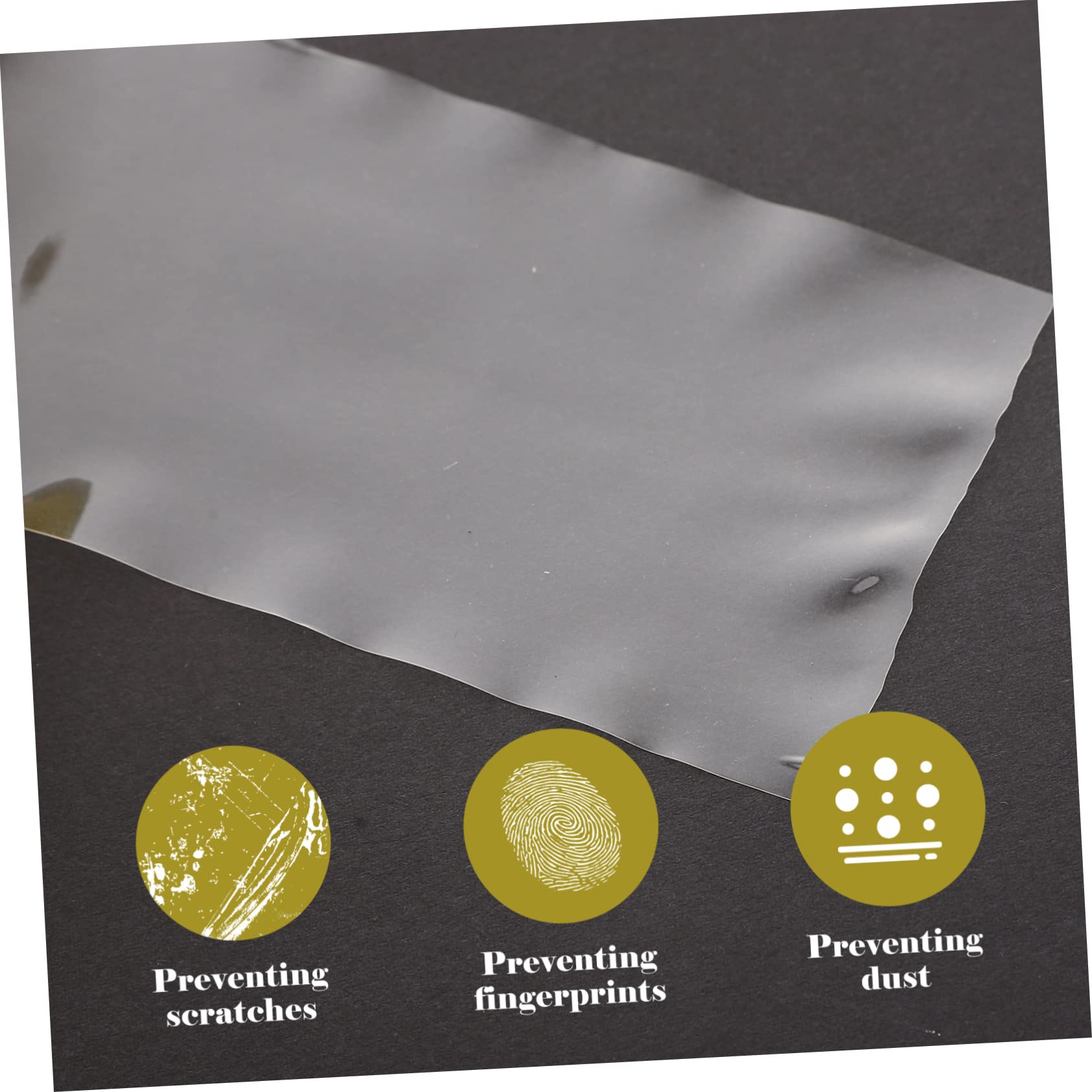 Didiseaon 1Roll Professional Jewelry Protective Wrap Film Self Adhesive Stretch Film for Watches Bracelets Necklaces Household Safe Film Tape Static Scratch Resistant