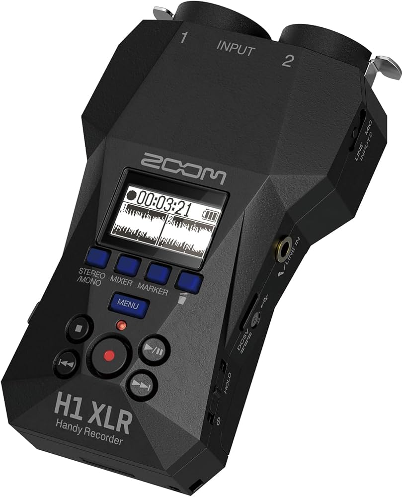 【2025年3月16日購入】ZOOM ズーム H1 XLR ハンディレコーダー Amazon.co.jp: 【DGP2025金賞】ZOOM ズーム H1 XLR ハンディレコーダー