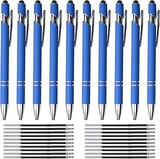 Canetas de Escritório com Tampas Retráteis