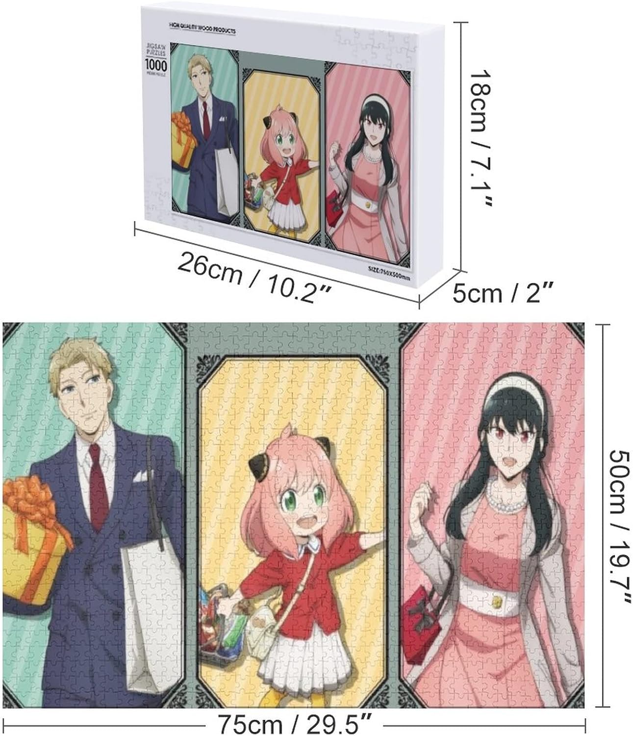 即納最大半額 パズル ジグソーパズル 500 1000ピース アニメチックな木製パズル ストレス解消になるおもちゃ 手と脳の協調性を高める 親子の絆を深める ゲーム 子供用ギフト 壁飾り 置物 1000 Pcs Lcoo Edu In