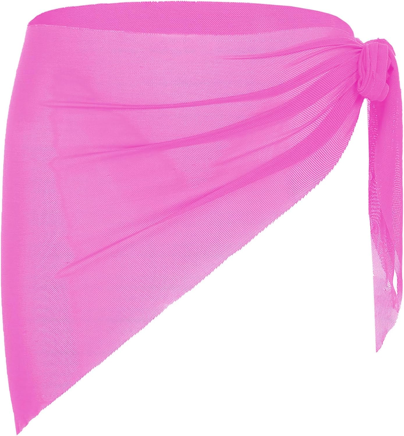 Girls Swimming Cover Up Skirt Tulle Sheer Beach Coverups Wrap Skirts for Kids Bikini Tankini Swimsuit