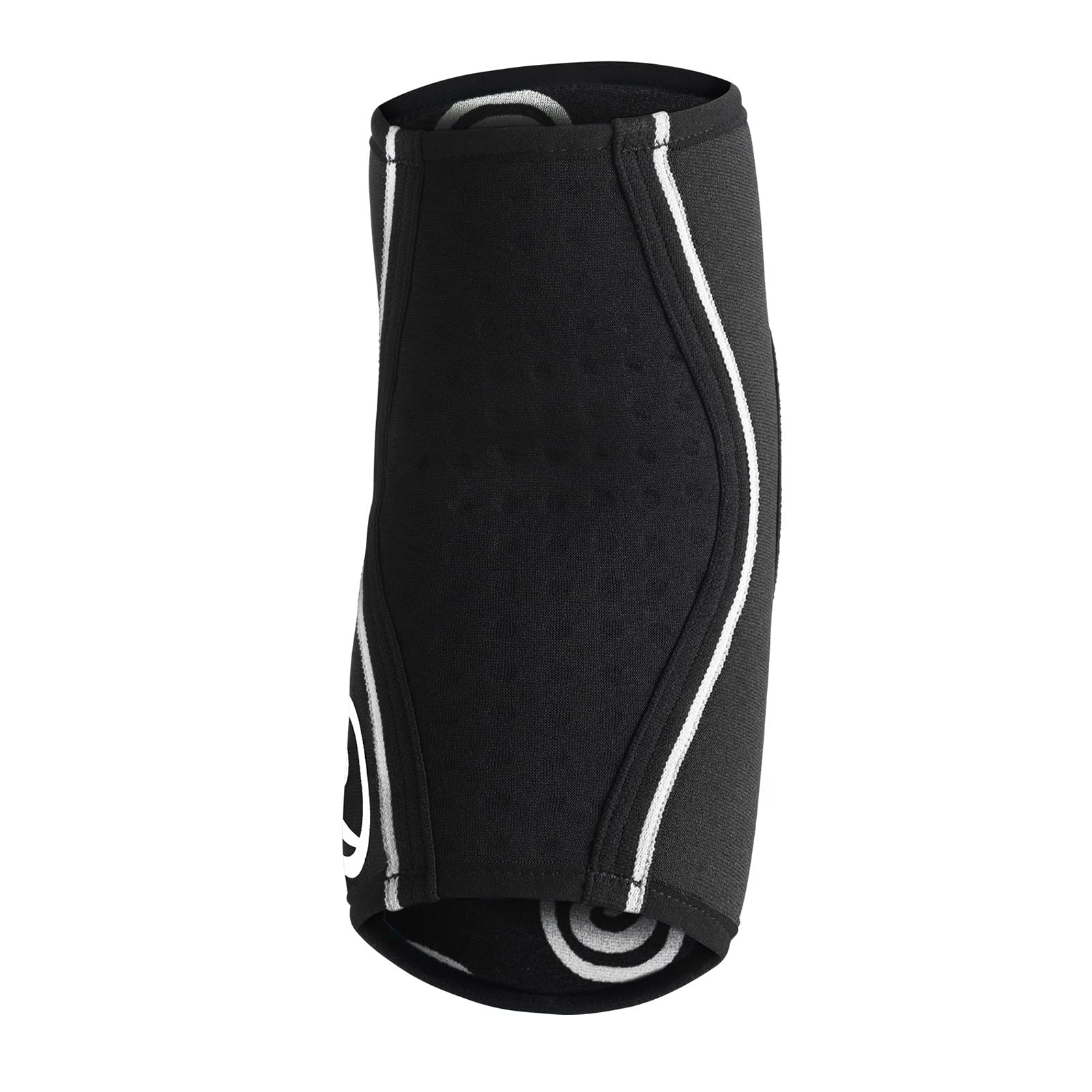 Rehband Ellenbogenschoner Schwarz, Neopren Ellenbogenschutz Handball & Volleyball, Unisex