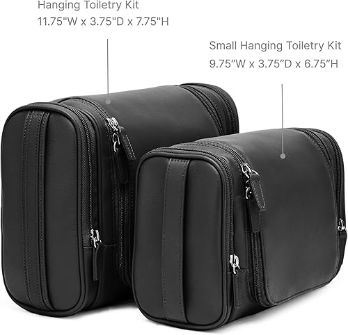 Miniatura 10 de Leatherology Cognac - Artículos de aseo con múltiples bolsillos