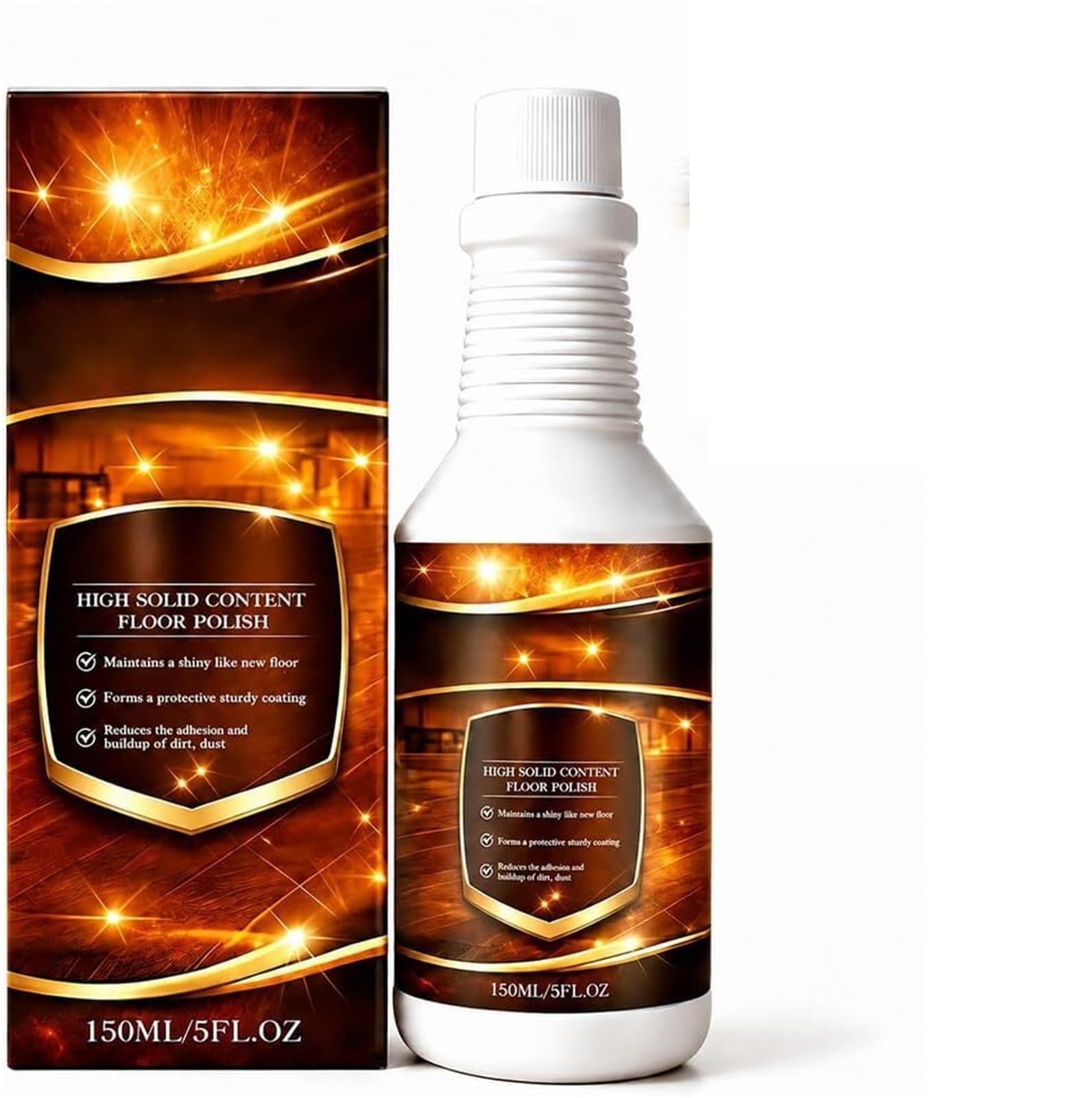 Hardwood Floor Restorer Wood Floor Restorer & Polish for Hardwood Floors Solid Shine Restorers, Removes Minor Scratches