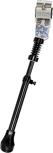 Tranz-X Soporte de bicicleta de aleación ajustable, negro