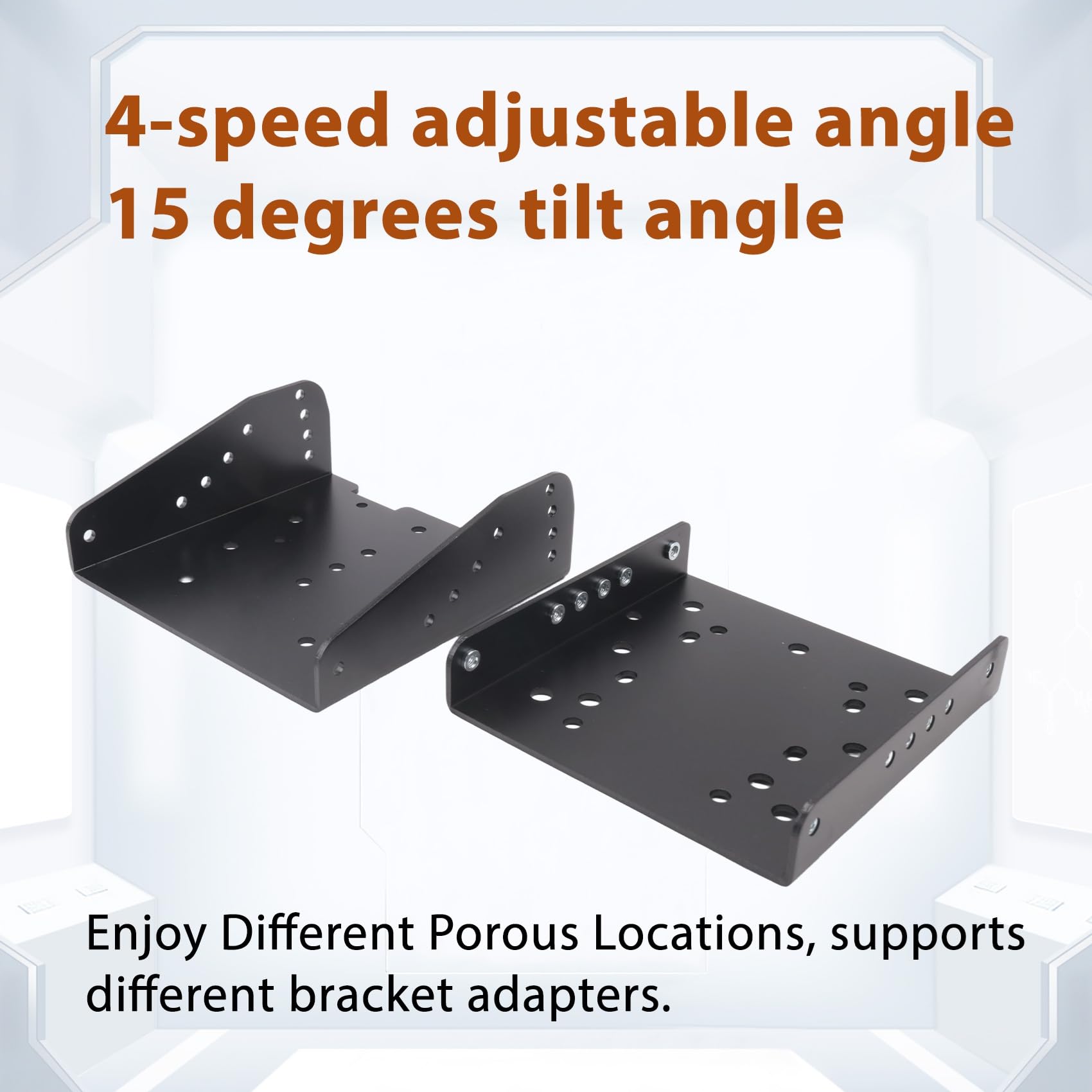 Supporto da Scrivania per Volante da Gioco Z9, Montaggio Fisso con Angolo Regolabile in 4 Posizioni per V12lite FANATEC.