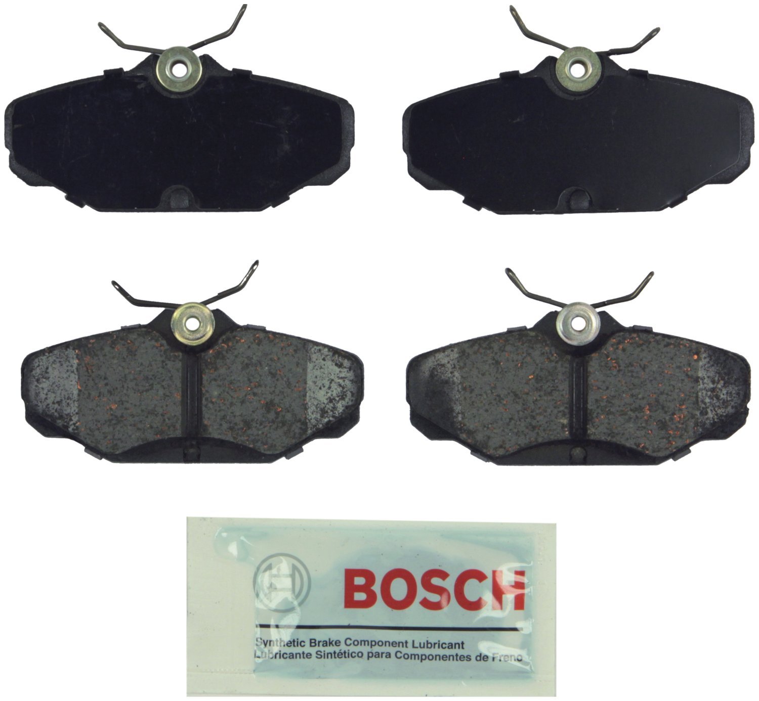 Bosch BE1324H Blue Disc Brake Pad Set with Hardware - FRONT — view 181