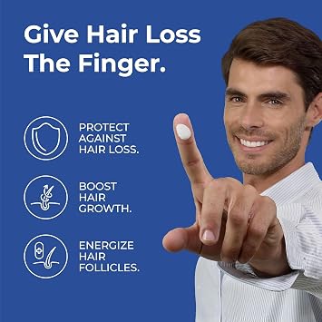 BosleyMD Men's Revive+ Densifying Treatment Foam – Drug Free Hair Growth Support & Thickening – AI Powered Y100 Technology with Biotin & Saw Palmetto – Results in 45 Days – 2 Month Supply / 2.11 Oz