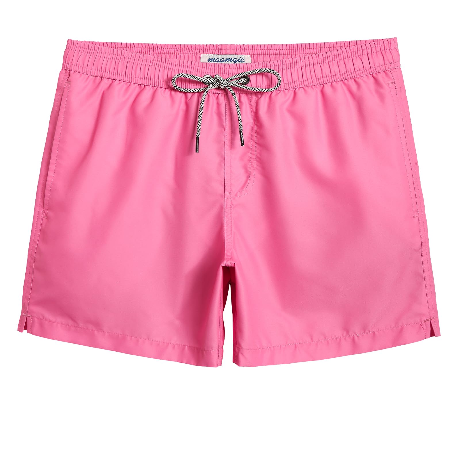 maamgic Mens Swim Trunks 5 Inch with Mesh Liner Breathable for Beach