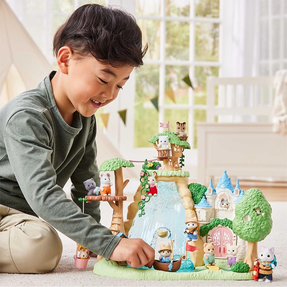 Sylvanian Families - 5762 Secret Forest Wyspa z wodospadem